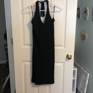 Black Halter Dress